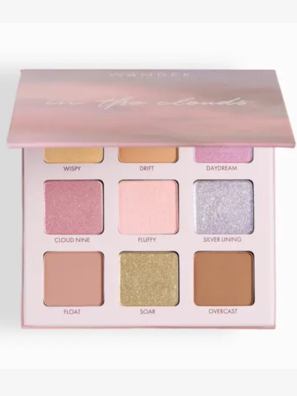 WANDER BEAUTY In The Clouds Eyeshadow Palette 7.2g BRAND NEW IN BOX